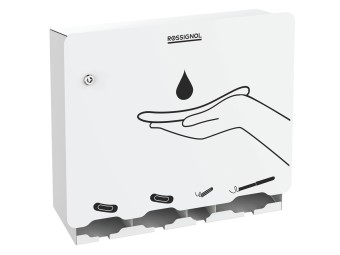 Distributeur de serviettes hygiéniques &amp; tampons - GaÏa