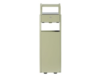 Poubelle extérieure 30l ou 60L avec cendrier à poser au sol Kopa