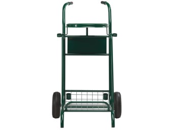 Chariot poubelle voirie pour cantonnier simple flux