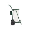 Chariot poubelle voirie pour cantonnier simple flux