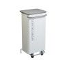 Poubelle de tri sélectif mobile à pédale 110L ouverture facile Nomade