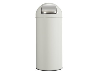 Poubelle Push avec couvercle à trappe 45L