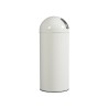 Poubelle Push avec couvercle à trappe 45L
