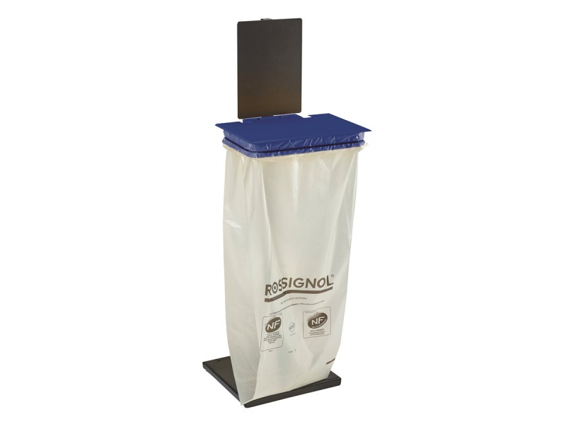 Kit support de sac rectangulaire extérieur 1 à 4 flux Rollec Kit support de sac rectangulaire extérieur 1 à 4 flux Rollec