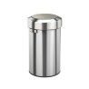 Poubelle inox anti-traces 40L à couvercle basculant 60L Salsa
