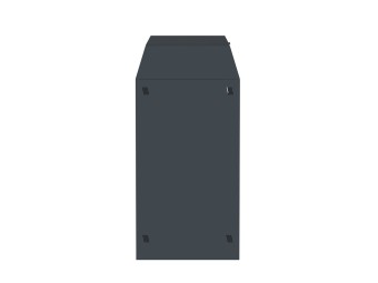 Point de tri 1 flux biodéchets avec 1 bac roulant 120L ou 240L Trirok