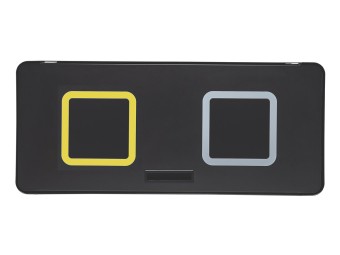 Meuble de tri sélectif mobile 2 et 3 flux Trimouv