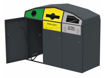 Bras de manutention de déchargement pour point de tri Trirok