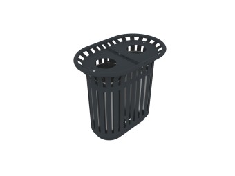 Corbeille Tulipe double flux 2x40L ou 2x 60 L