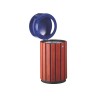 Poubelle de ville 40 ou 60L Zeno Bois
