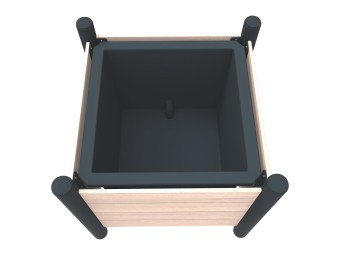 Jardinière à poser 75L Vibrato Extrême