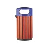 Poubelle de ville 40 ou 60L Zeno Bois