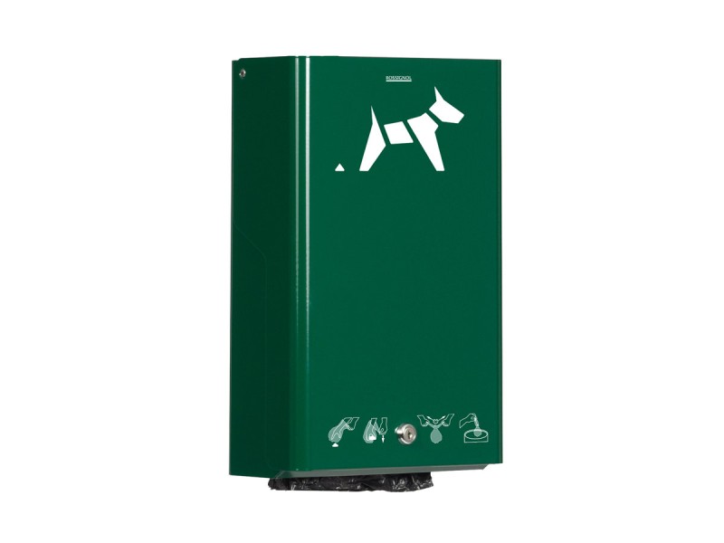 Distributeur mural de sacs liasses pour déjections canines Hygeca Distributeur mural de sacs liasses pour déjections canines Hygeca