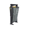 Poubelle double flux façade briques alimentaires 2 x 60L - Arkéa