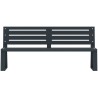 Banc public en métal - Balade