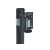 Fixation universelle sur poteau collecmur, ecollecto et collectrap – Corbeille métal | Equipexpert