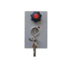 Barrière pivotante manuelle avec câble de tension WES 125