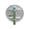 Kit de fixation pour panneau de signalisation sur support principal