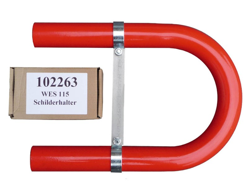 Kit de fixation pour panneau de signalisation pour WES 115
