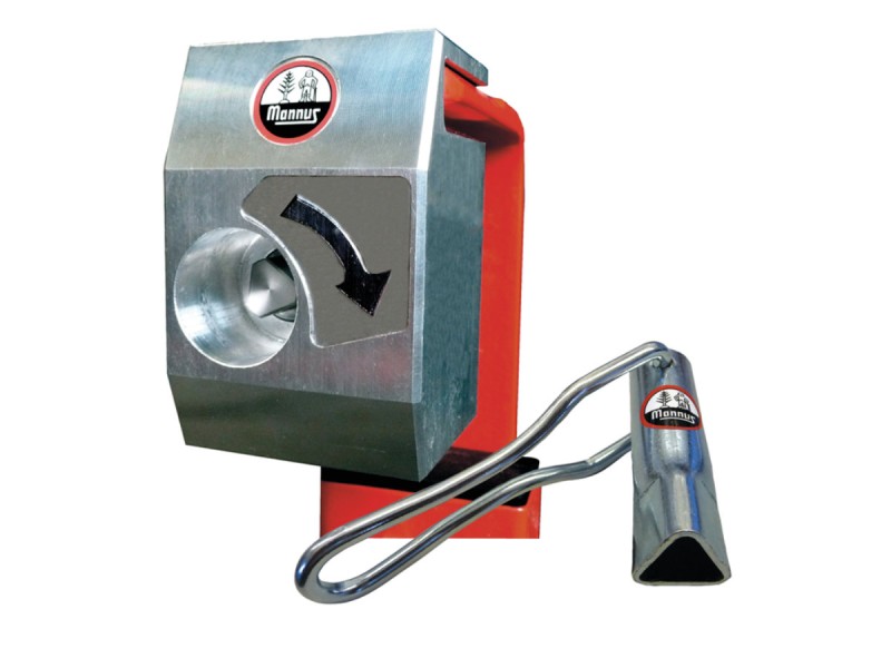 Verrouillage par serrure pompier sur support lisse fixe