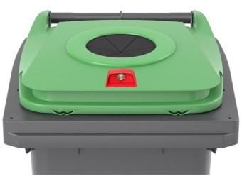 Poubelle 120L tri séléctif SULO