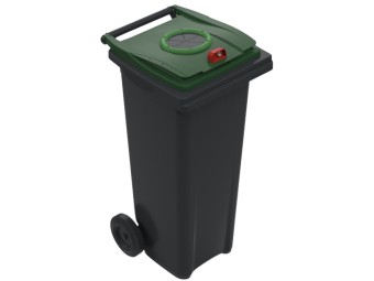 Poubelle 140L tri séléctif SULO