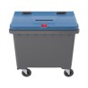 Poubelle 660L tri séléctif SULO