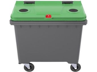 Poubelle 660L tri séléctif SULO