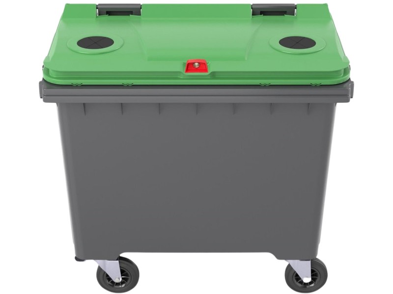 Poubelle 660L tri séléctif SULO