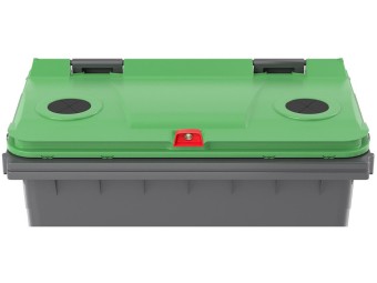 Poubelle 660L tri séléctif SULO