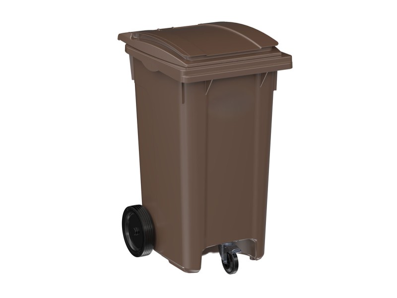 Poubelle biodéchets 243L avec 3 roues SULO