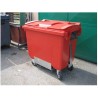 Prise fourche pour conteneur poubelle 4 roues SULO