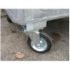 4 roues renforcées Ø20cm pour conteneur 4 roues SULO