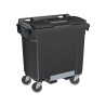 Prise fourche pour conteneur poubelle 4 roues SULO