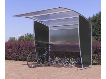 Abri multiusage vélos motos en polycarbonate - extensible