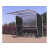 Abri multiusage vélos motos en polycarbonate - extensible