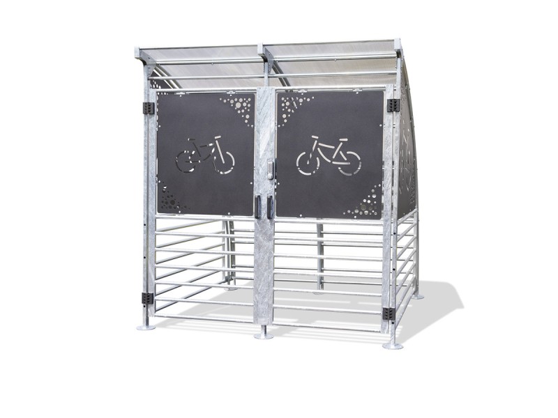 Abri 6 vélos fermé et sécurisé Abri 6 vélos fermé et sécurisé