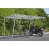 Abri vélos moto scooter ouvert ECO - 5 places - extensible