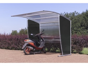 Abri multiusage vélos motos en polycarbonate - extensible