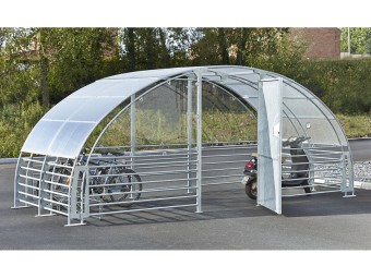 Abri vélos 12 à 18 places fermé et sécurisé