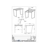 Abri vélos moto scooter ouvert ECO - 5 places - extensible
