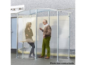 Abri fumeur – Matériel professionnel | Equipexpert