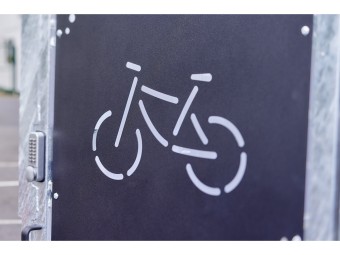 Abri 6 vélos fermé et sécurisé