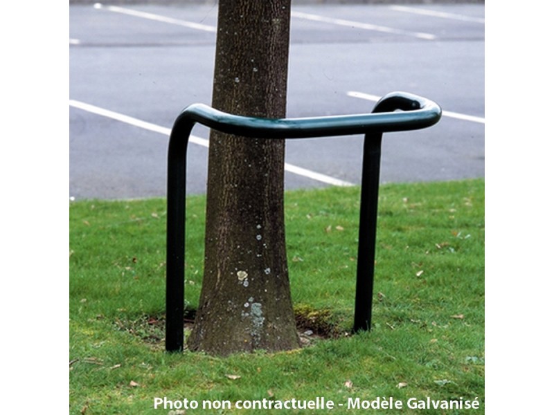Arceau double protège arbre ou poteau Ø 50 mm