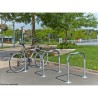 Arceau vélo avec arceaux antivol