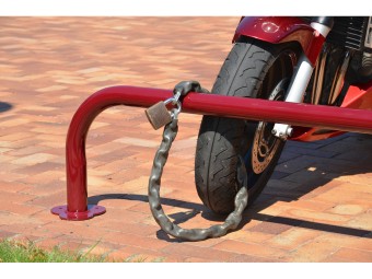Arceau moto sur platine