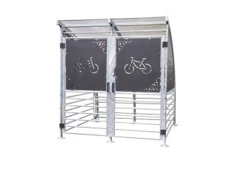 Abri 6 vélos fermé et sécurisé