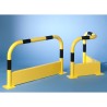 Arceau de protection industriel avec plinthe de protection Ø 60 mm