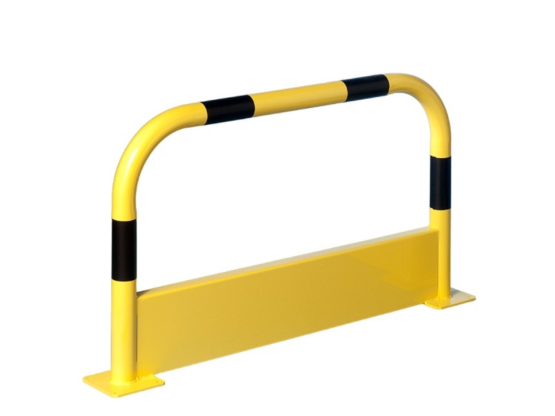 Arceau de protection industriel avec plinthe de protection Ø 60 mm Arceau de protection industriel avec plinthe de protection Ø 60 mm