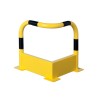 Arceau de protection d'angle avec plinthe de protection Ø 60 mm